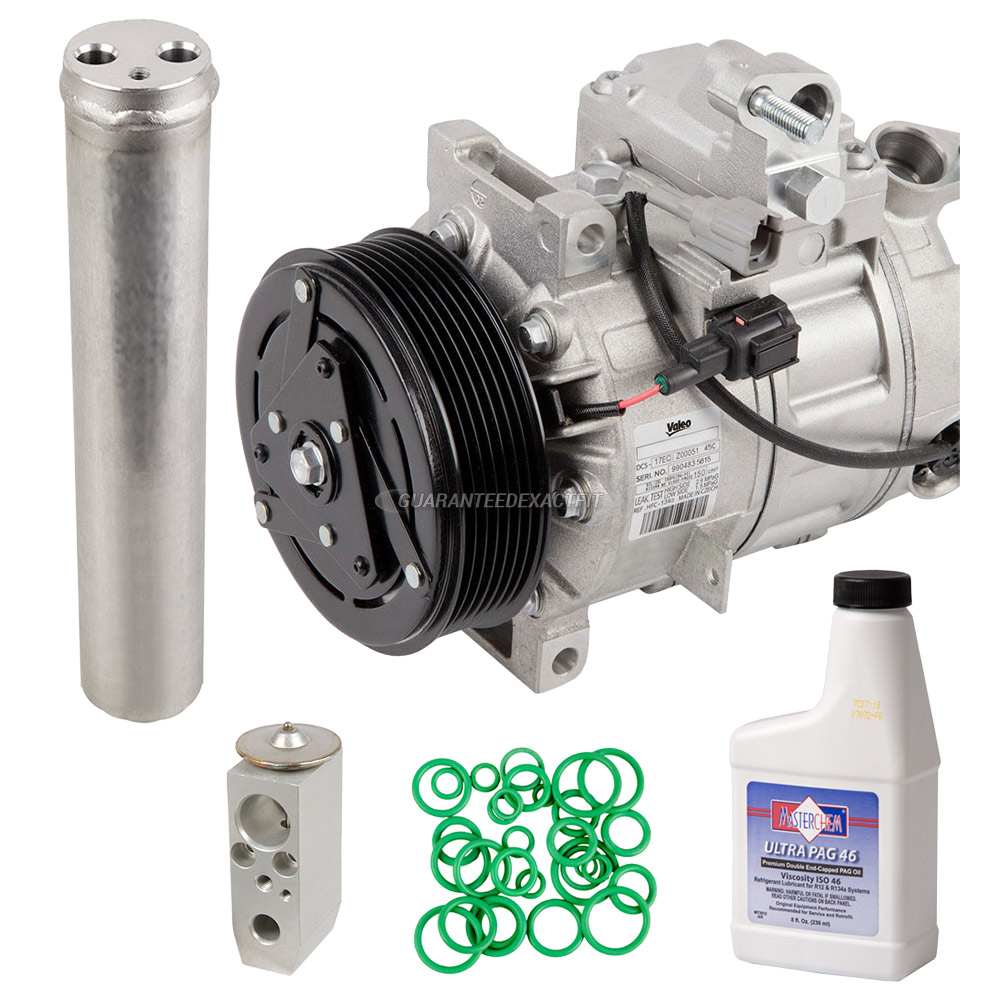 
 Infiniti g37 a/c compressor and components kit 