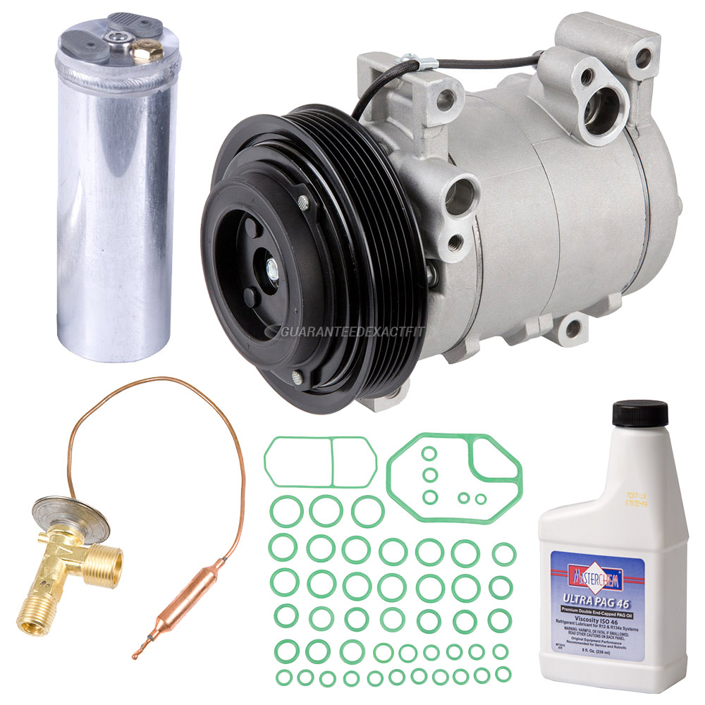 2002 Isuzu Trooper A/C Compressor and Components Kit