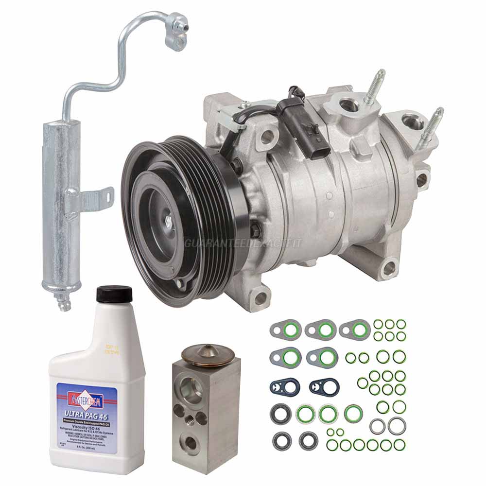 2007 Jeep Commander A/C Compressor and Components Kit