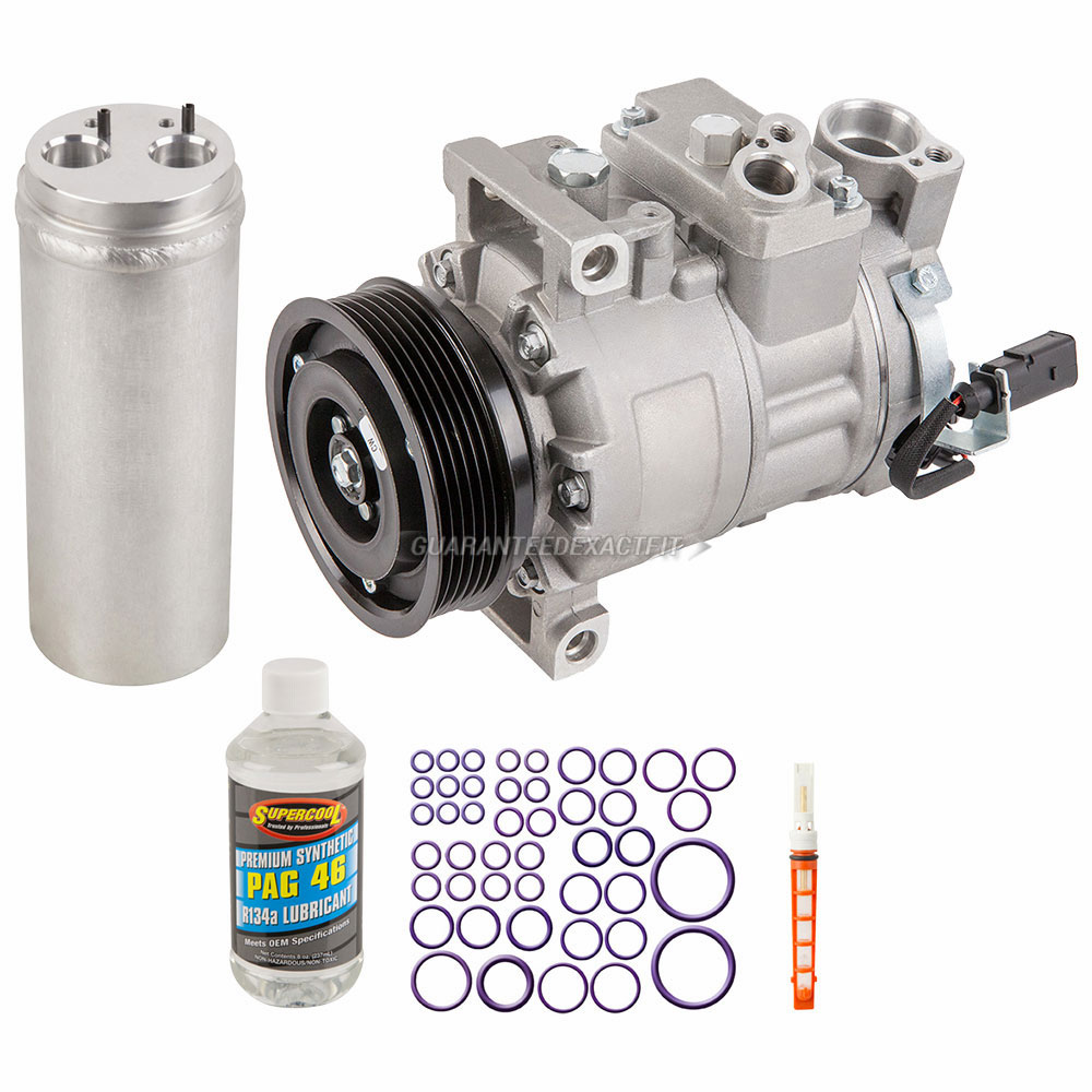 VW Passat 1.8L For Audi A4 1.8 Complete AC A//C Repair Kit W// Compressor /& Clutch