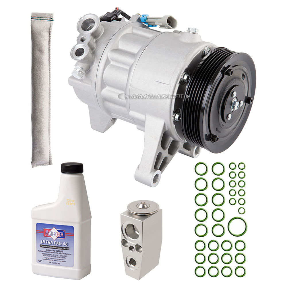 2011 Cadillac SRX A/C Compressor and Components Kit