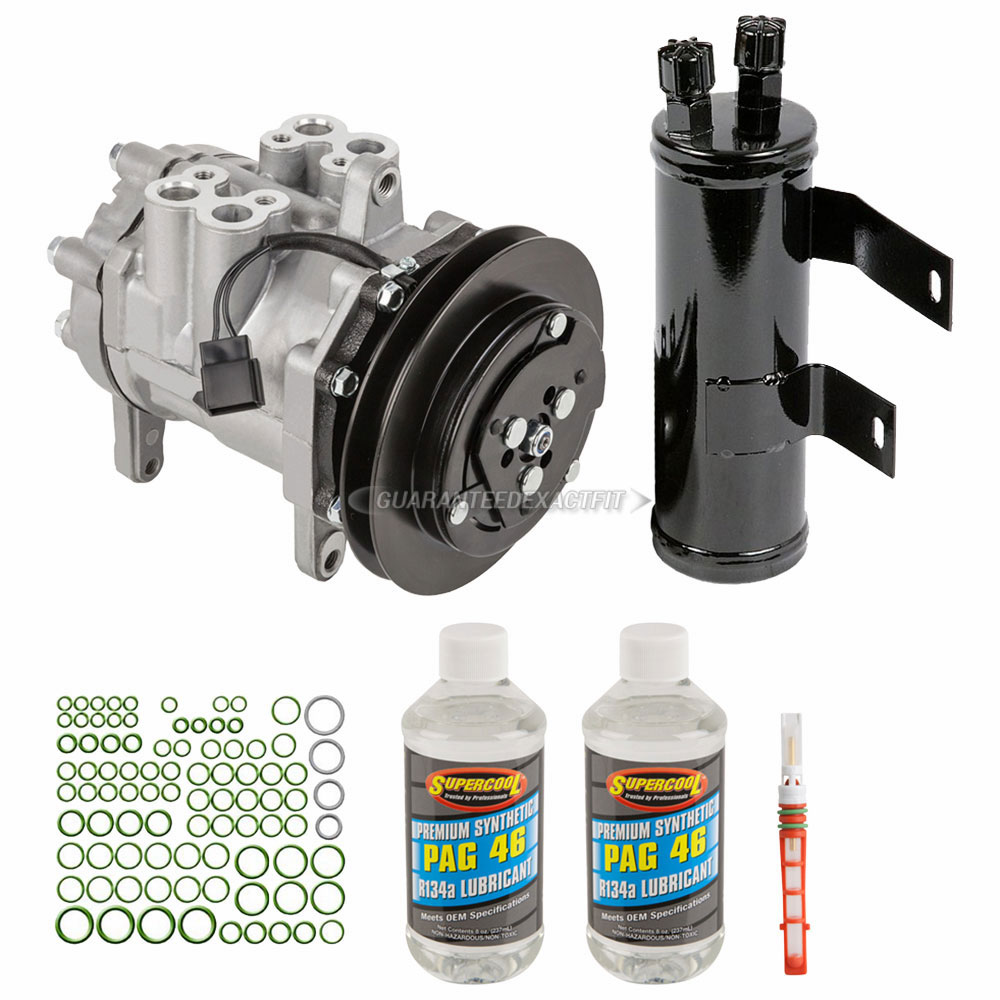 2000 Ford E Series Van A/C Compressor and Components Kit 