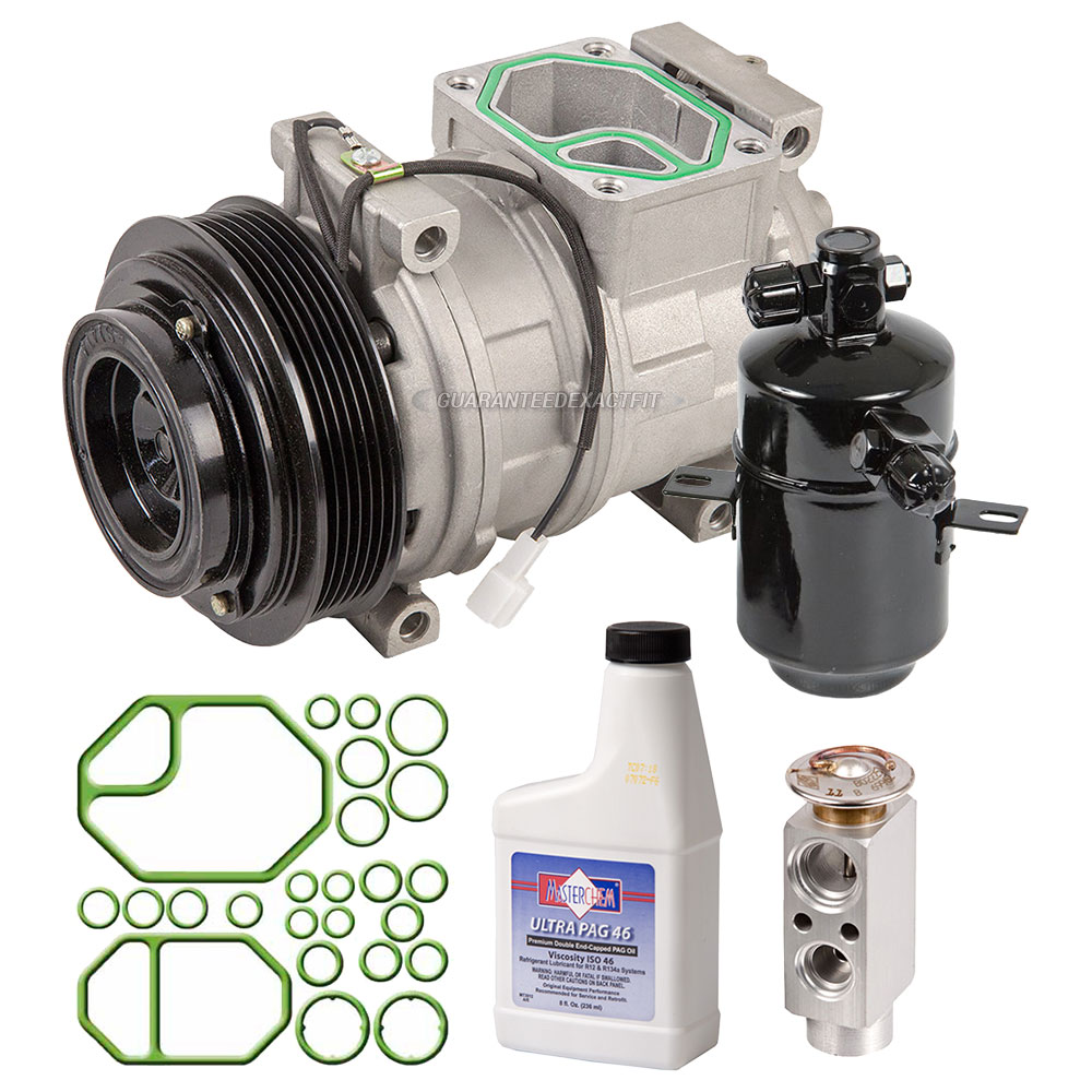 2000 Mercedes Benz sl500 a/c compressor and components kit 