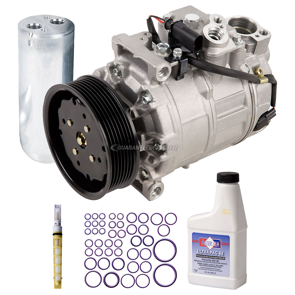 2004 Volkswagen Phaeton A/C Compressor and Components Kit