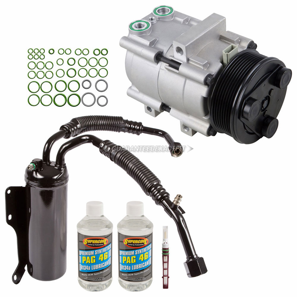 2000 Ford E Series Van A/C Compressor and Components Kit
