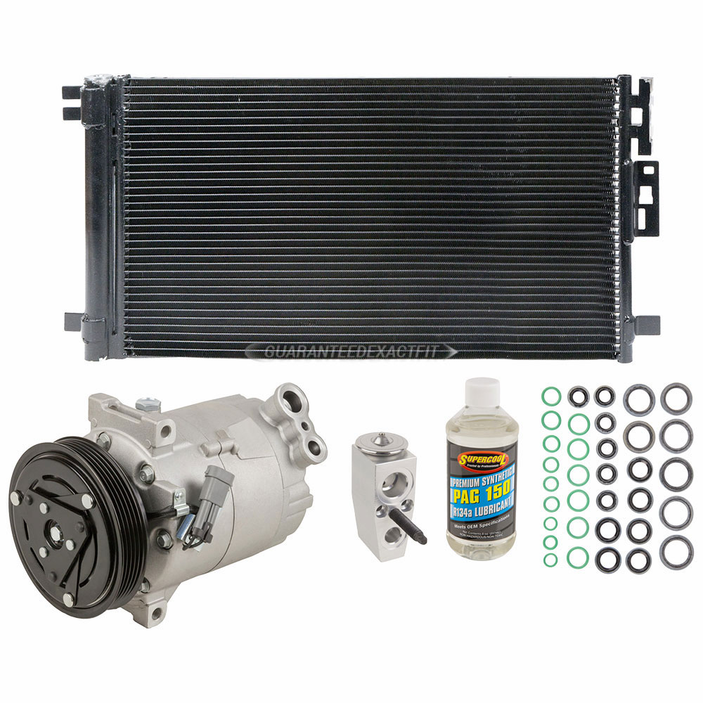 2007 Pontiac G5 A/C Compressor and Components Kit