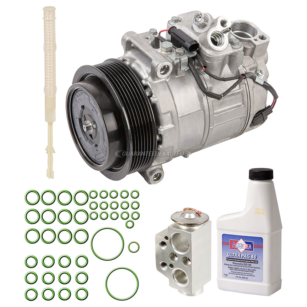 2008 Porsche Cayenne A/C Compressor and Components Kit 4.8L Engine 60