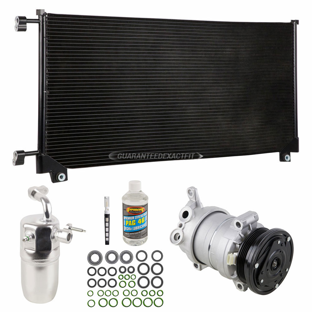1999 Chevrolet Silverado 2500 A/C Compressor and Components Kit