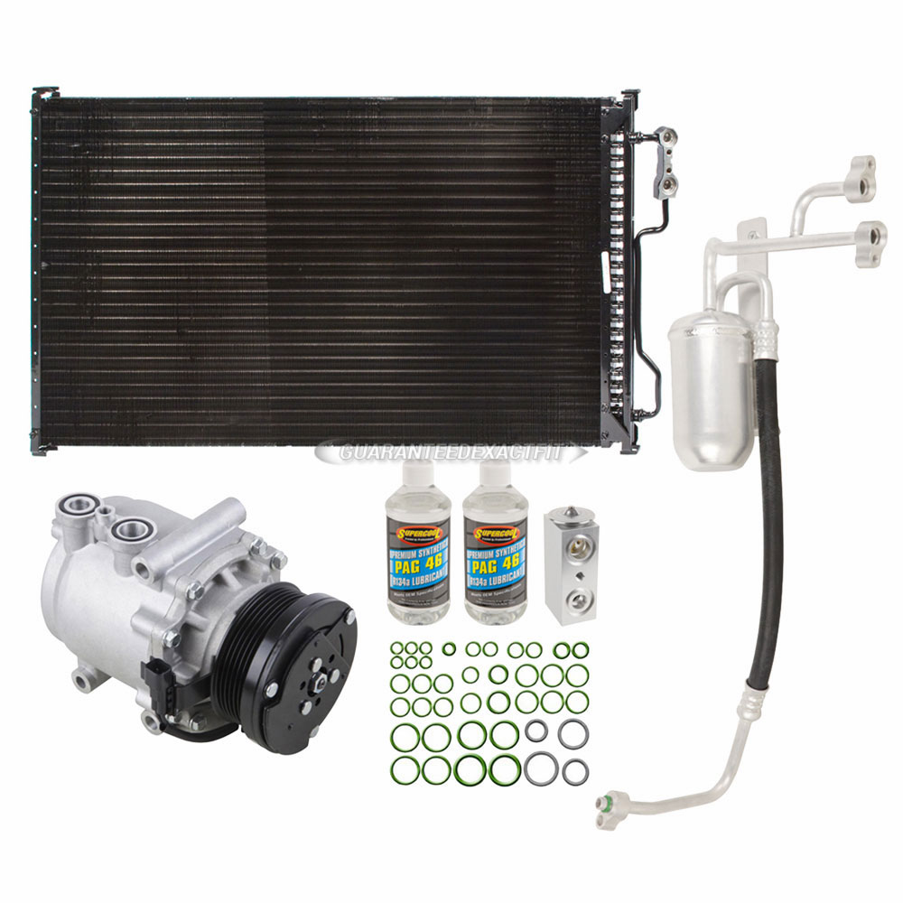 2003 Ford Expedition A/C Compressor and Components Kit With Rear Air