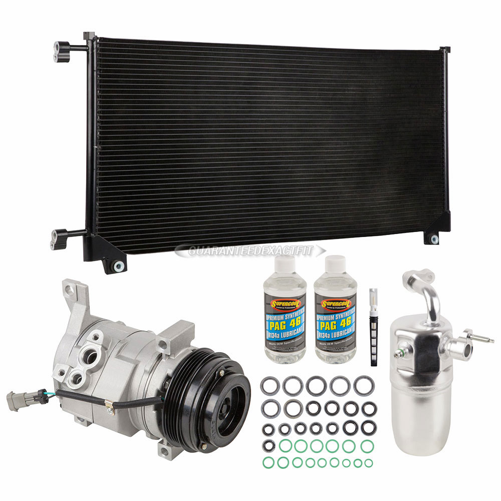 2007 Chevrolet Silverado 2500 HD A/C Compressor and Components Kit