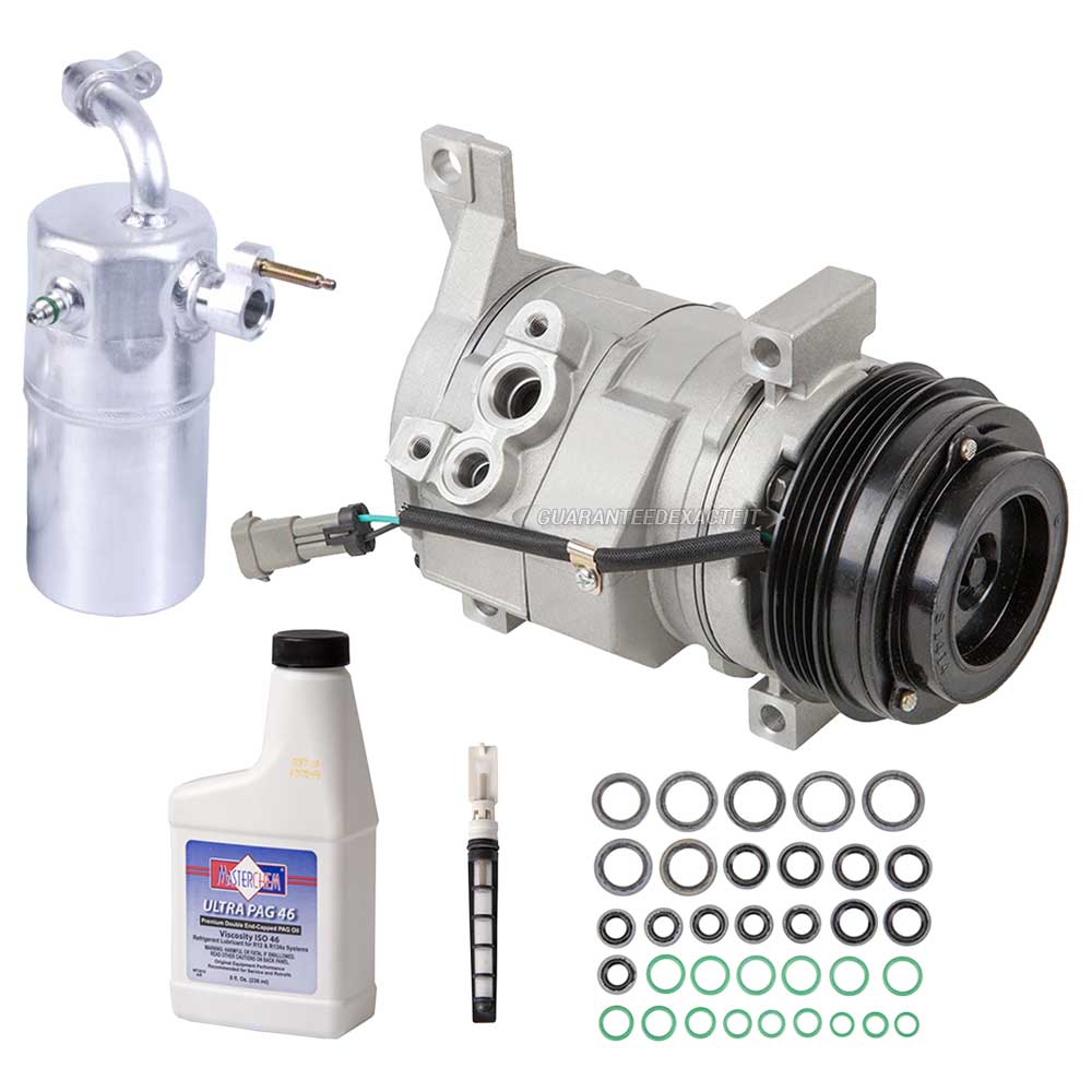 2002 Chevrolet Avalanche 1500 A/C Compressor and Components Kit