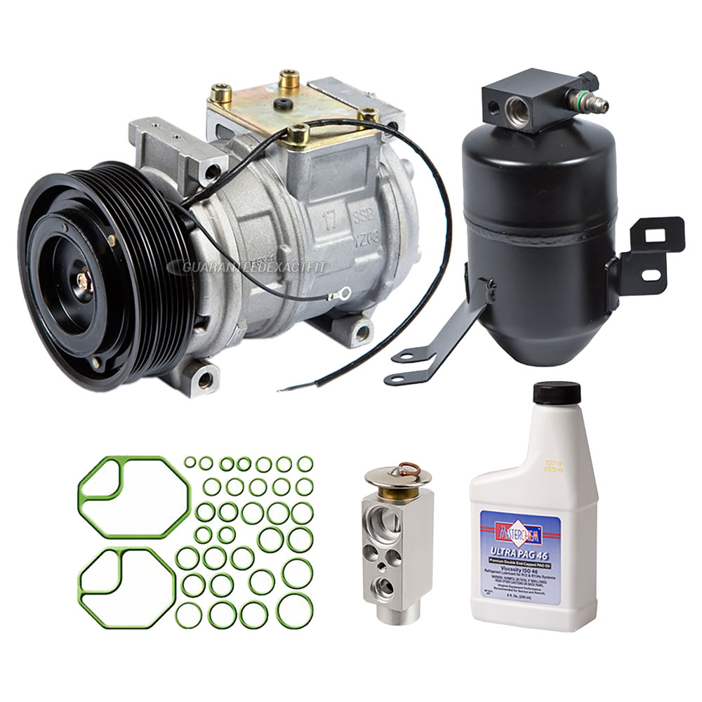 1992 Bmw 850 A/C Compressor and Components Kit