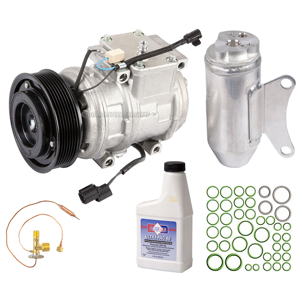 2001 Jaguar XJ8 A/C Compressor and Components Kit