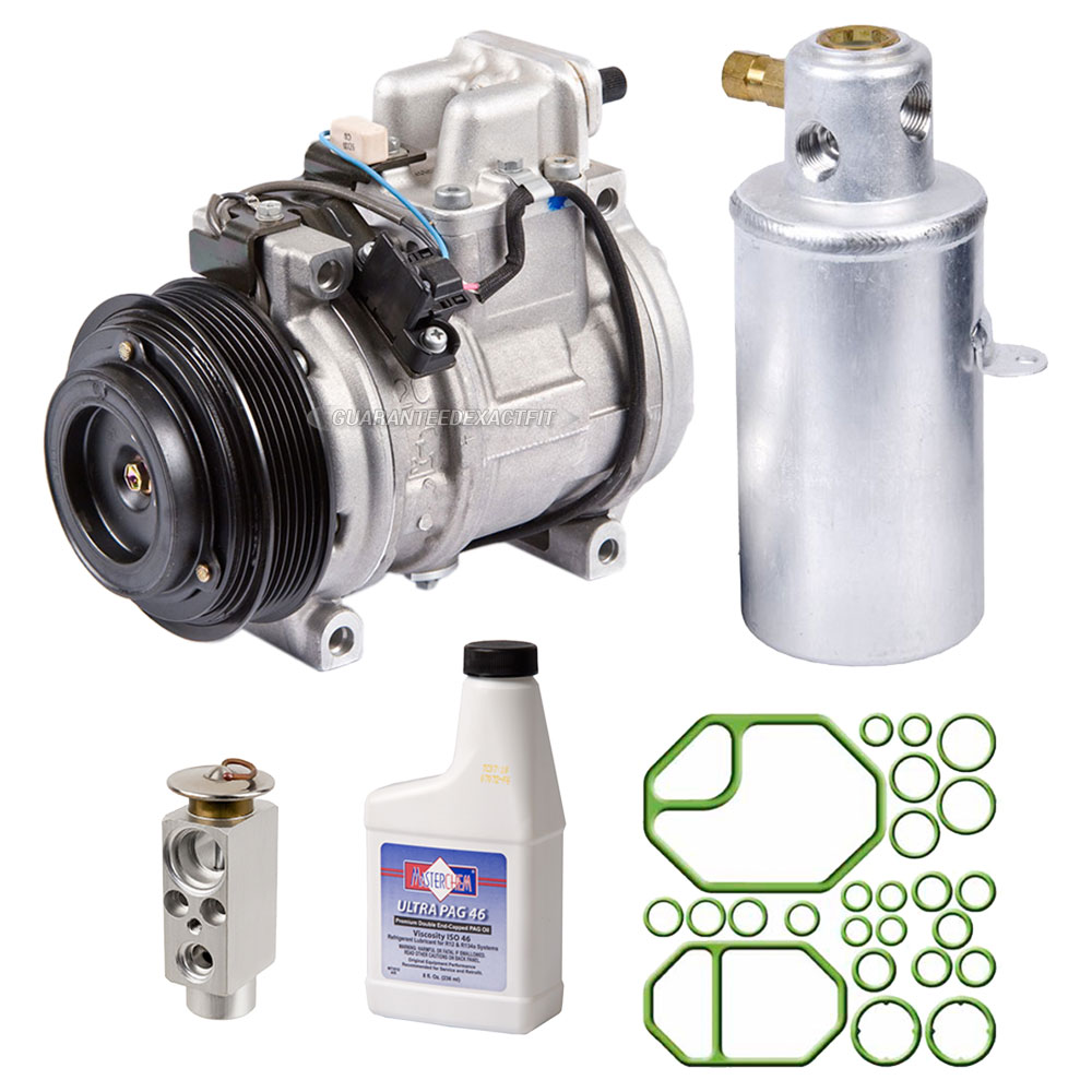 Mercedes Benz s420 a/c compressor and components kit