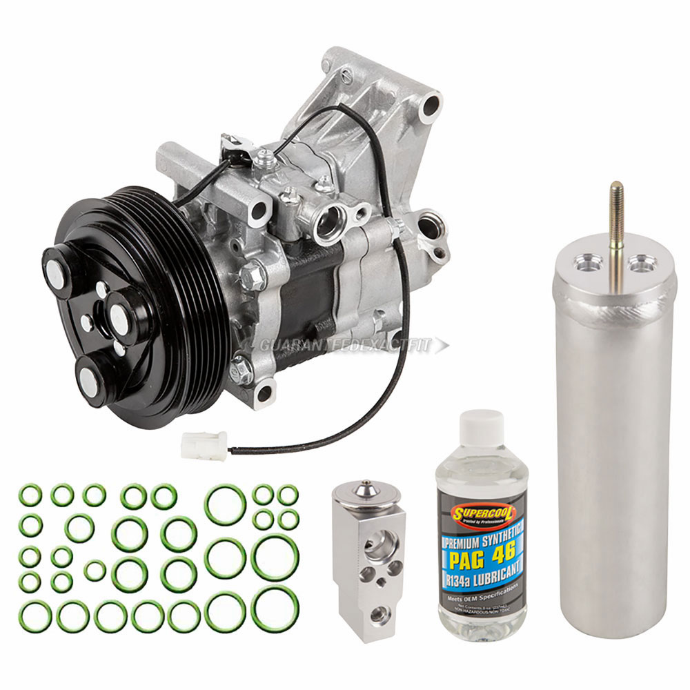 
 Mazda 2 a/c compressor and components kit 