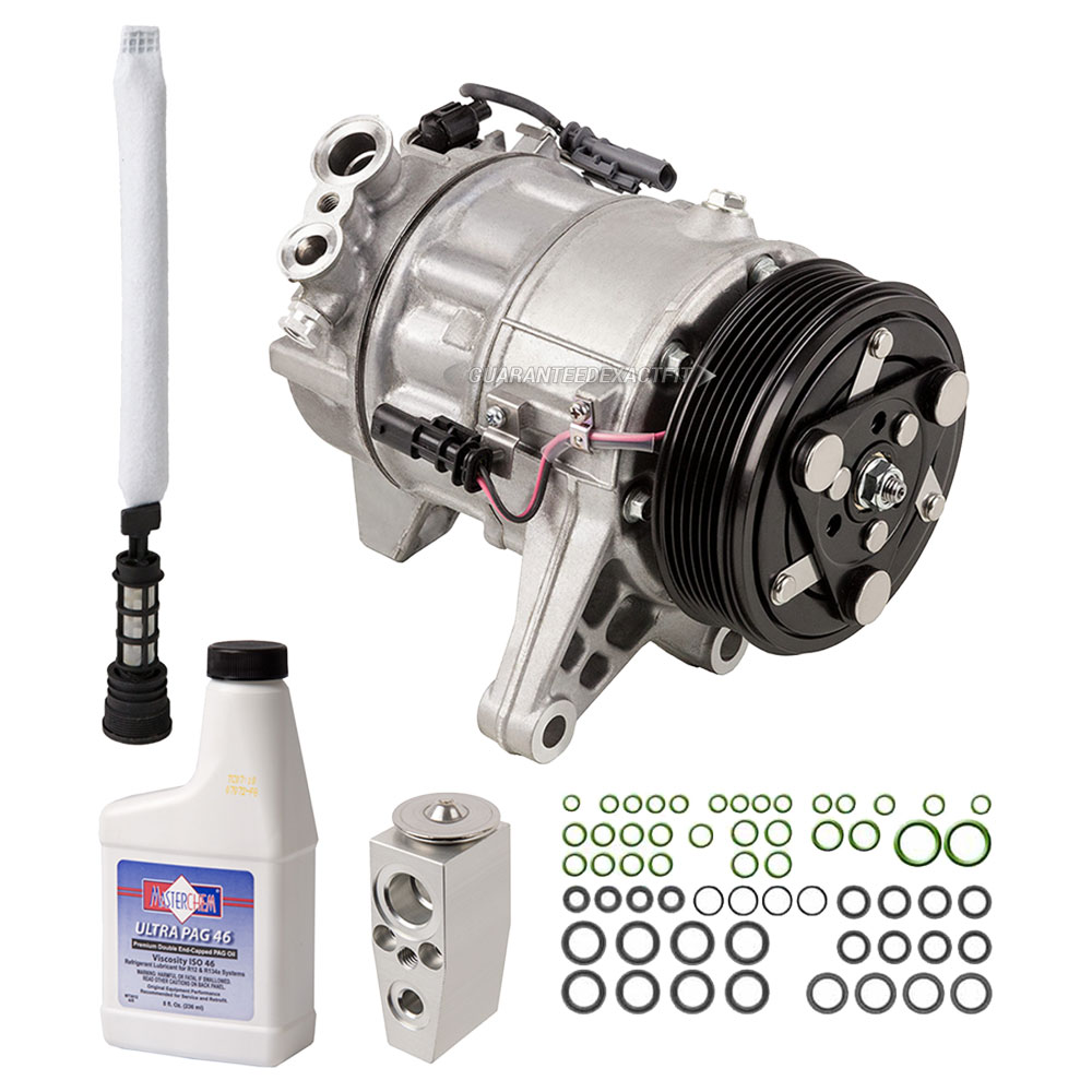 BuyAutoParts 60-82859RK New For Buick LaCrosse 2012 AC Compressor w/A/C Repair Kit 