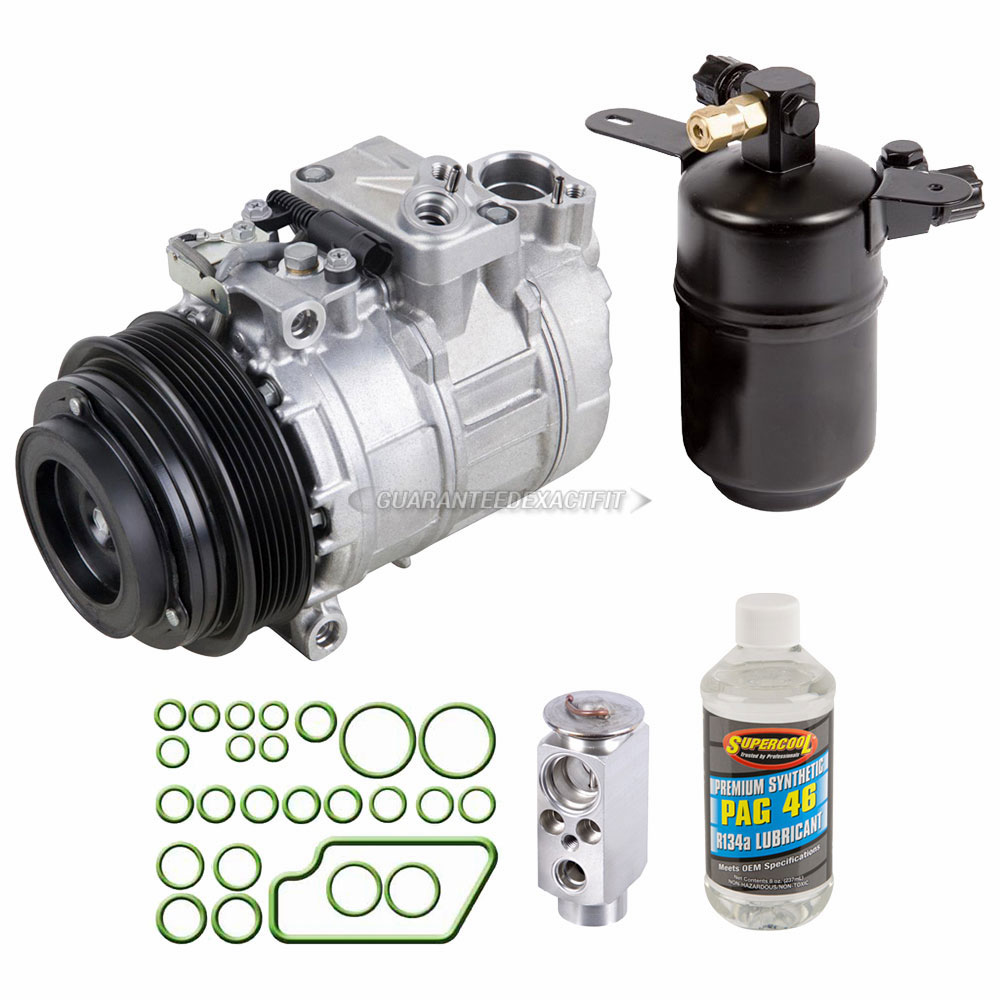 2000 Mercedes Benz E430 A/C Compressor and Components Kit