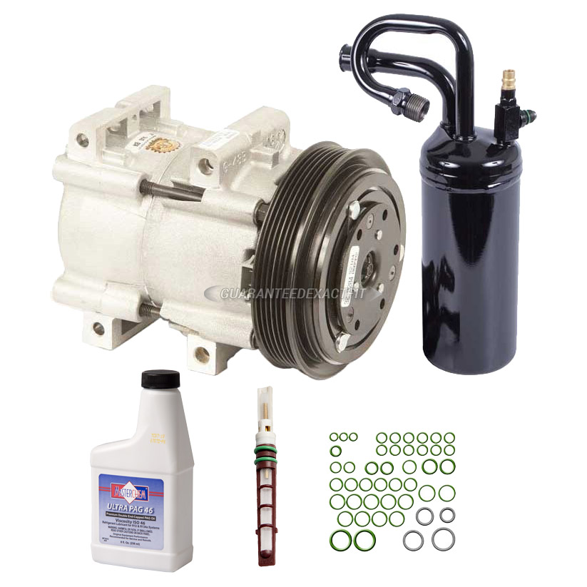 1999 Ford Ranger A/C Compressor and Components Kit 2.5L Engine 6083164 RN