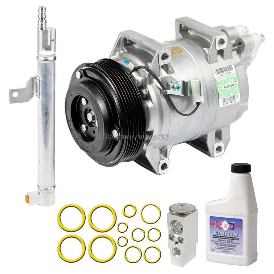 2009 Volvo S60 A/C Compressor and Components Kit