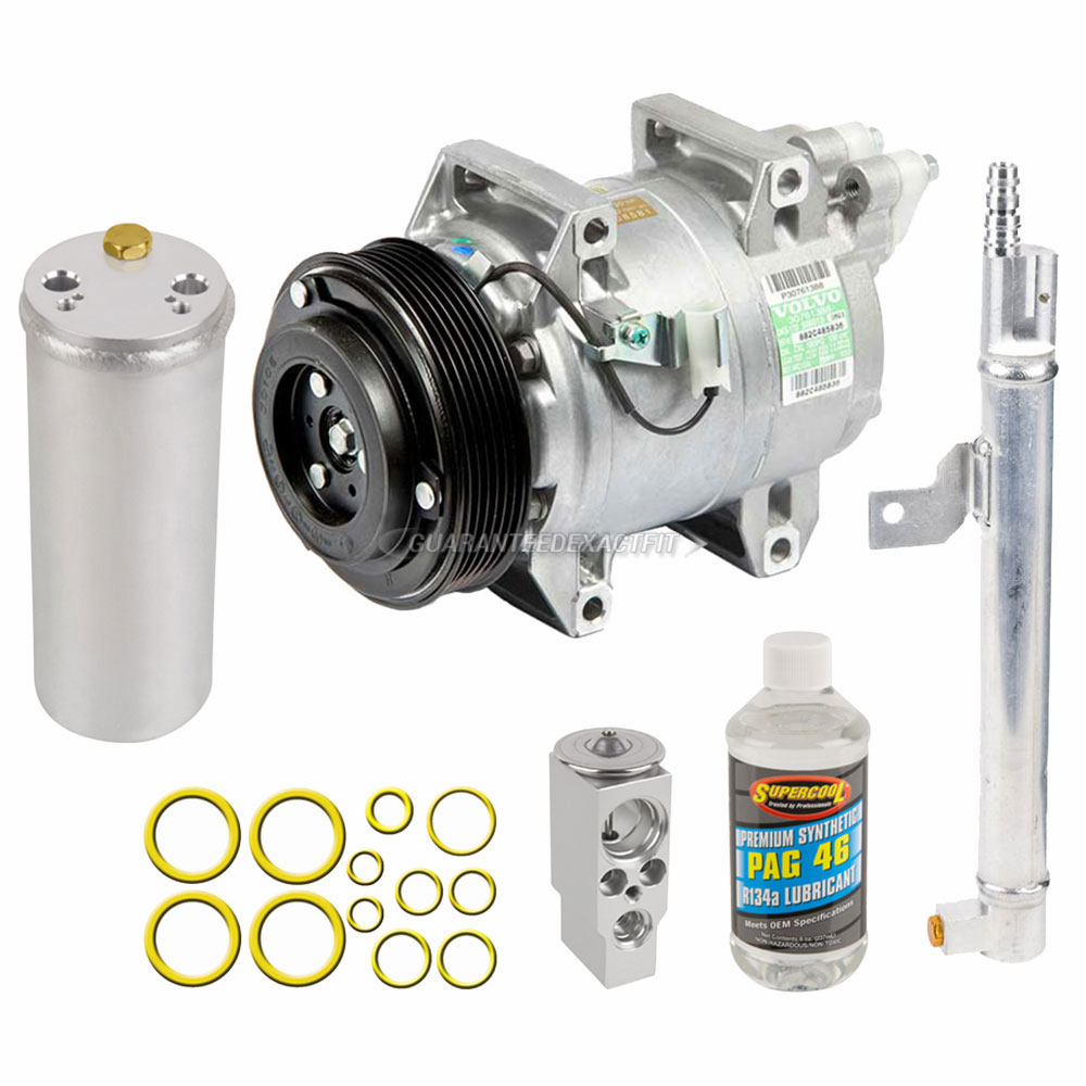 2005 Volvo S60 A/C Compressor and Components Kit