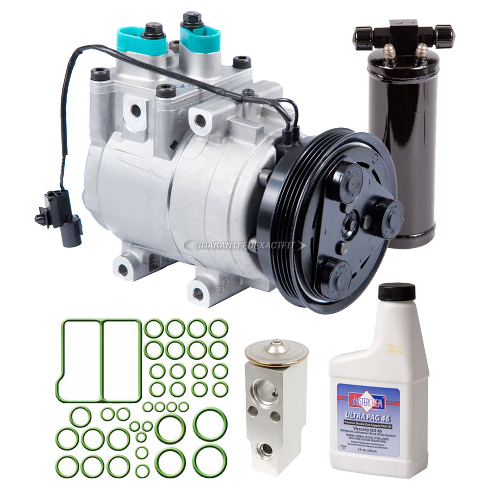 2002 Kia Rio A/C Compressor and Components Kit