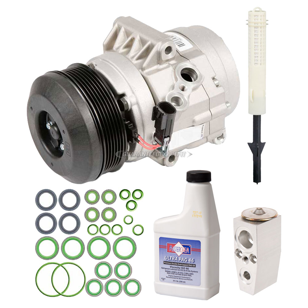 2011 Ford Fusion A/C Compressor and Components Kit 2.5L Non Hybrid