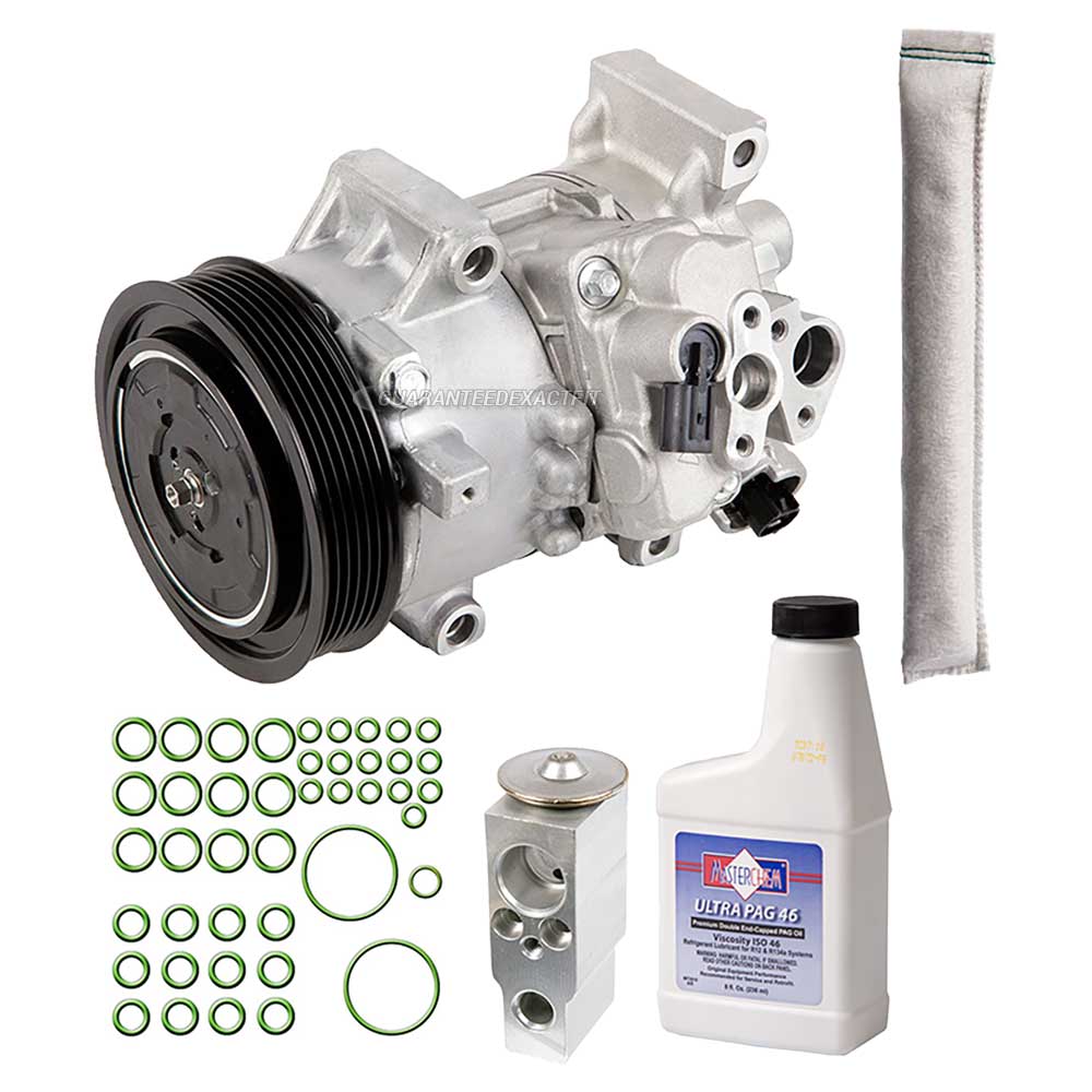 2011 Toyota Corolla A/C Compressor and Components Kit 1.8L Engine 60