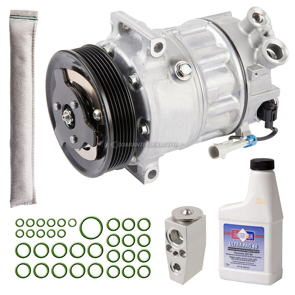 2011 Cadillac SRX A/C Compressor and Components Kit