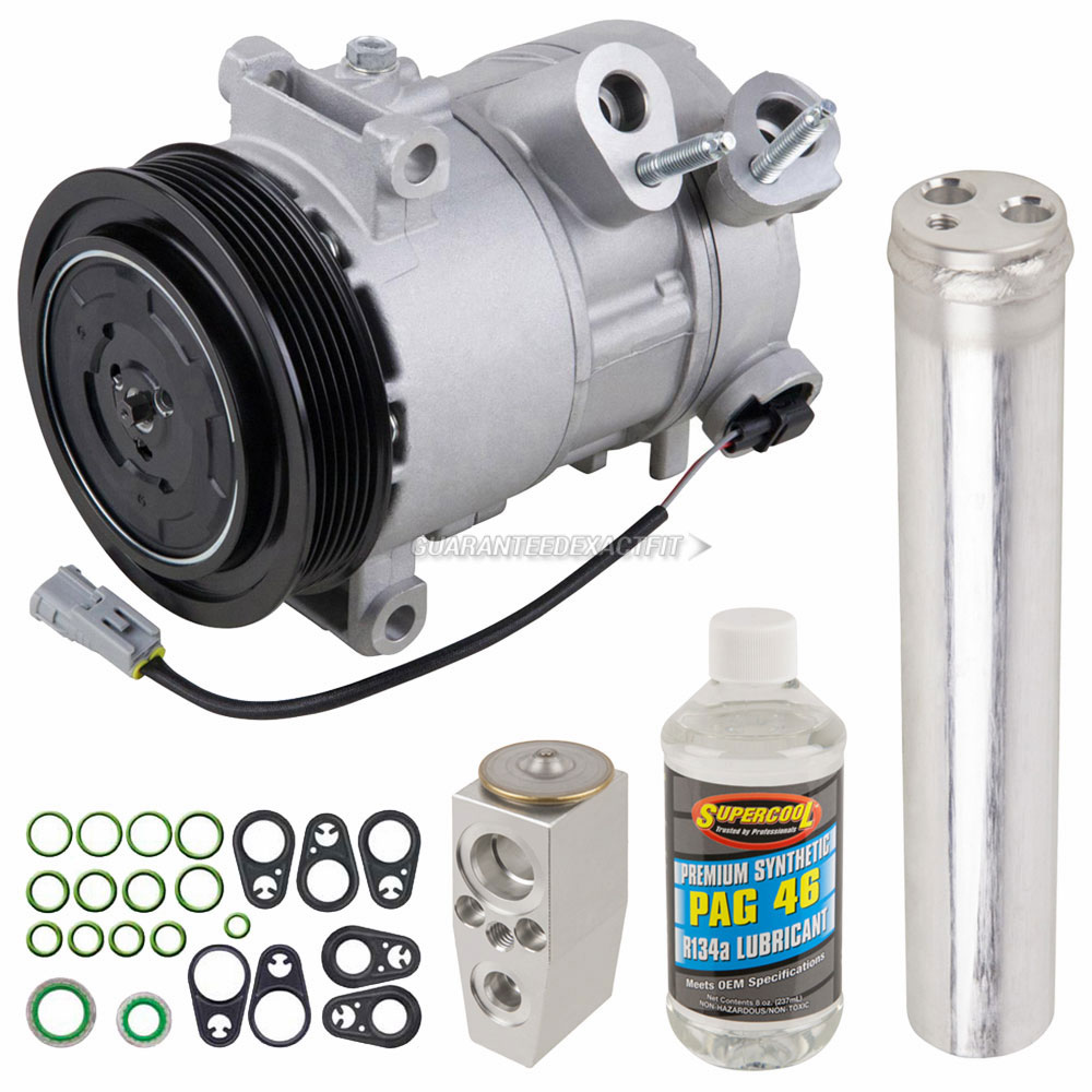 2011 Jeep Patriot A/C Compressor and Components Kit with Drier Attached