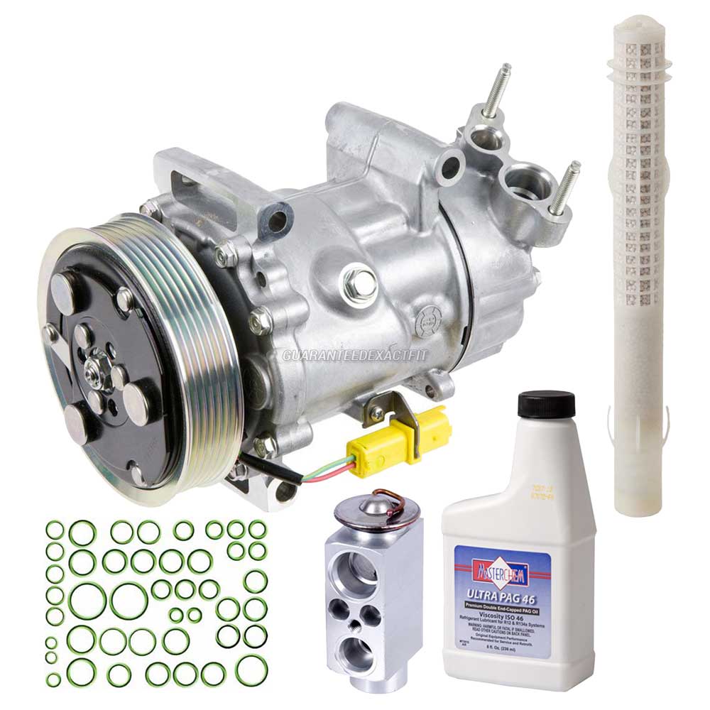 1.6L New A//C AC Compressor Kit 2007 Mini Cooper