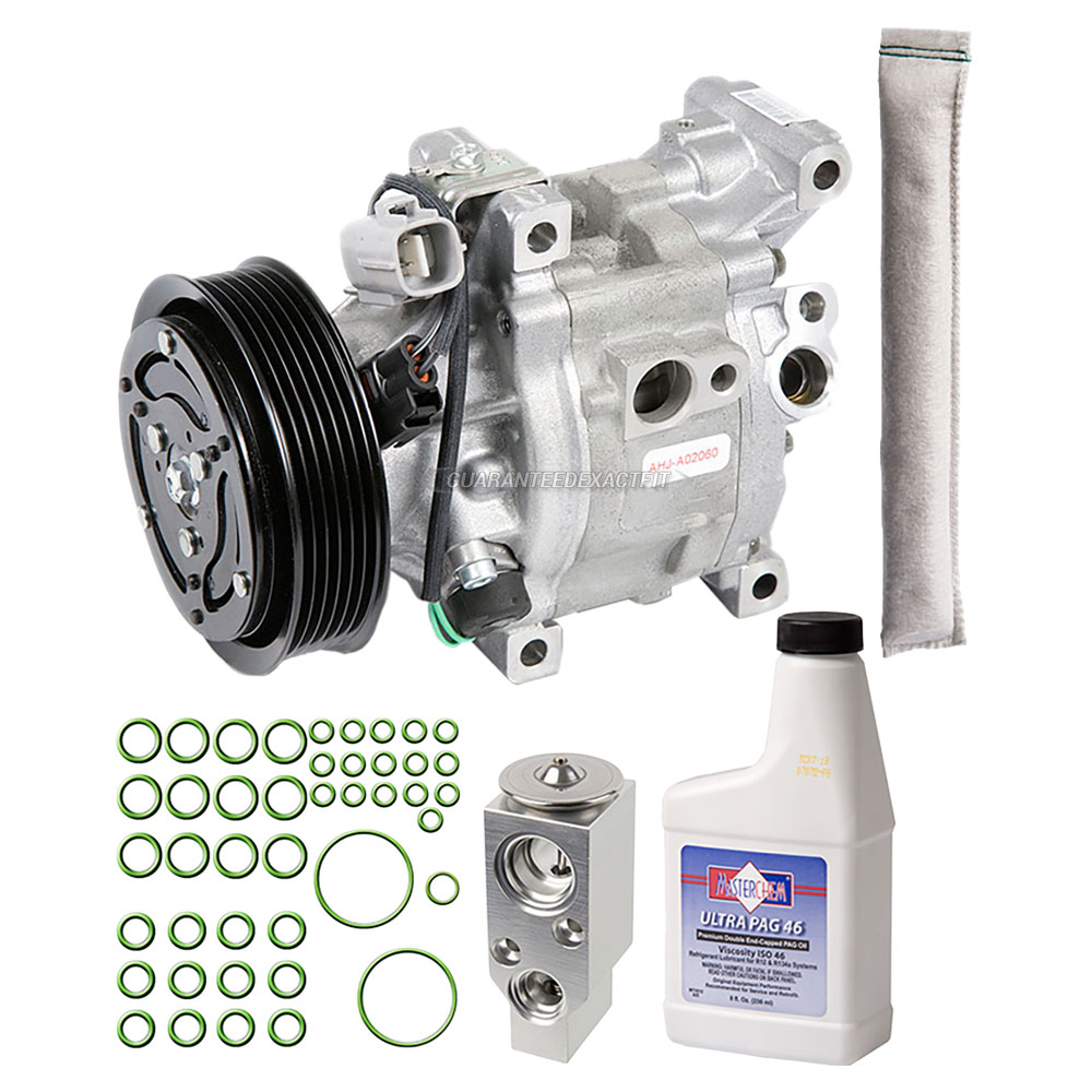 For Toyota MR2 Spyder 2000-2002 AC Compressor w// A//C Repair Kit DAC