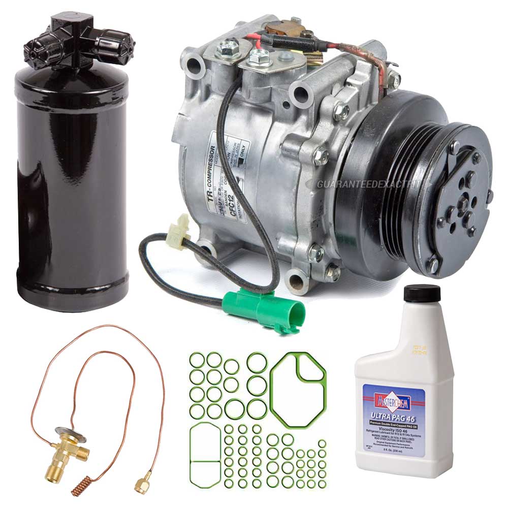 1991 Honda Civic A/C Compressor and Components Kit Comp type Sanden