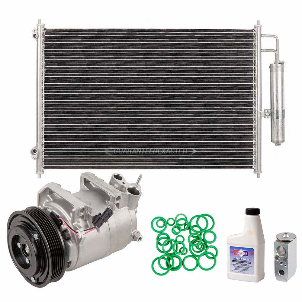 2012 Nissan Rogue A/C Compressor and Components Kit All Models 6085074 R5