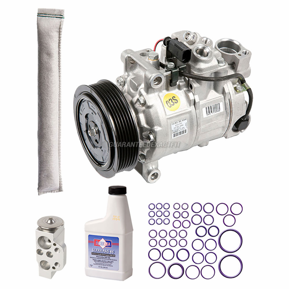 Audi A7 Quattro A/C Compressor and Components Kit