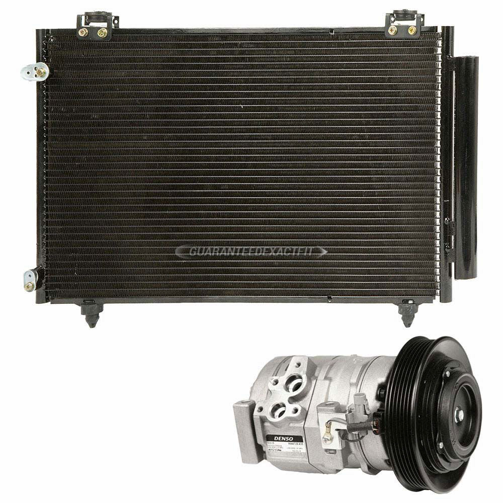 For Toyota Corolla Matrix 2005-2008 OEM AC Compressor w/ A/C Condenser