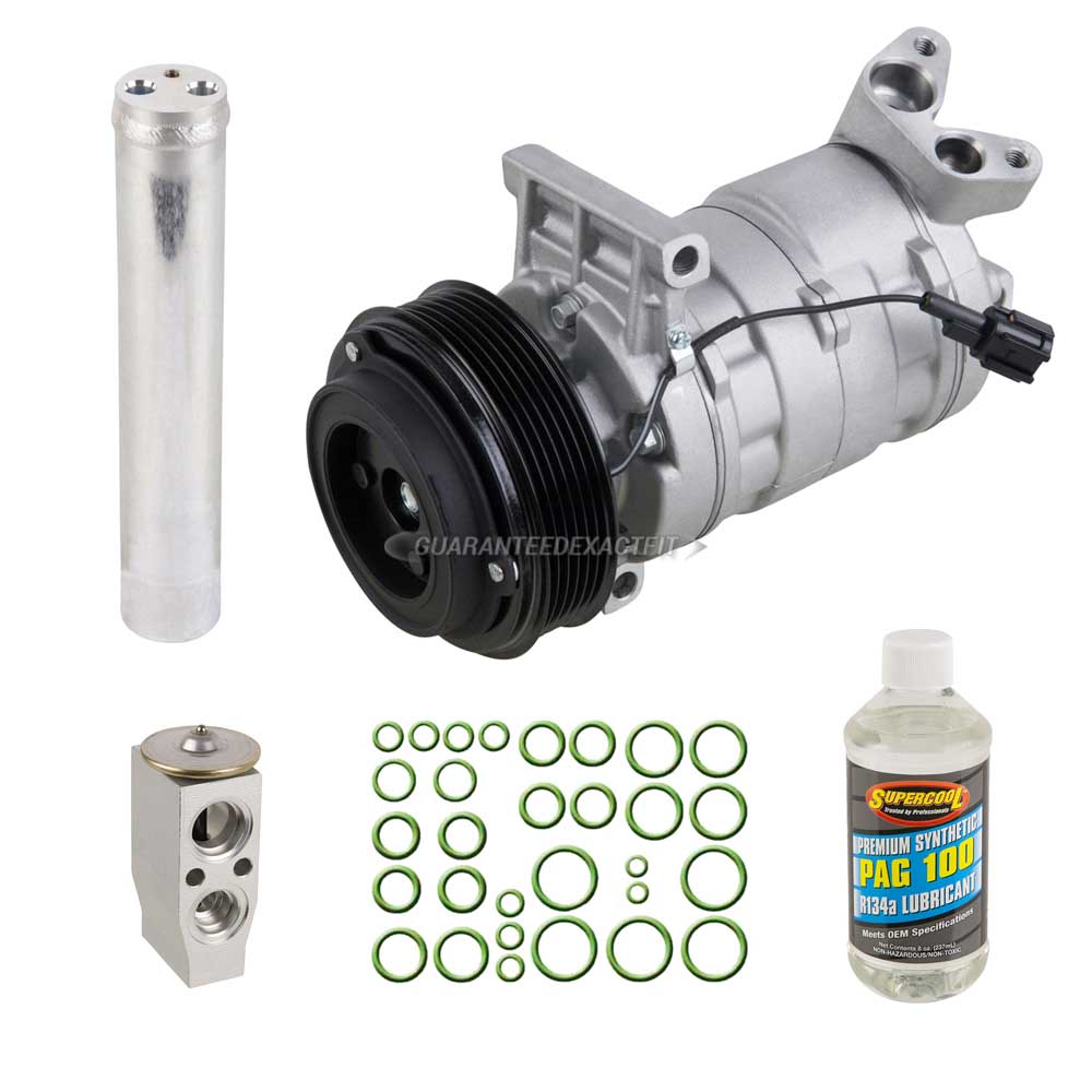 
 Nissan Cube A/C Compressor and Components Kit 