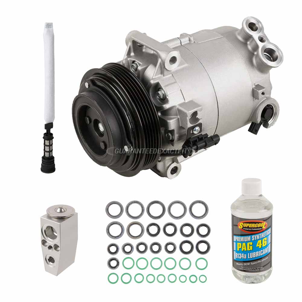 2016 Chevrolet malibu limited a/c compressor and components kit 