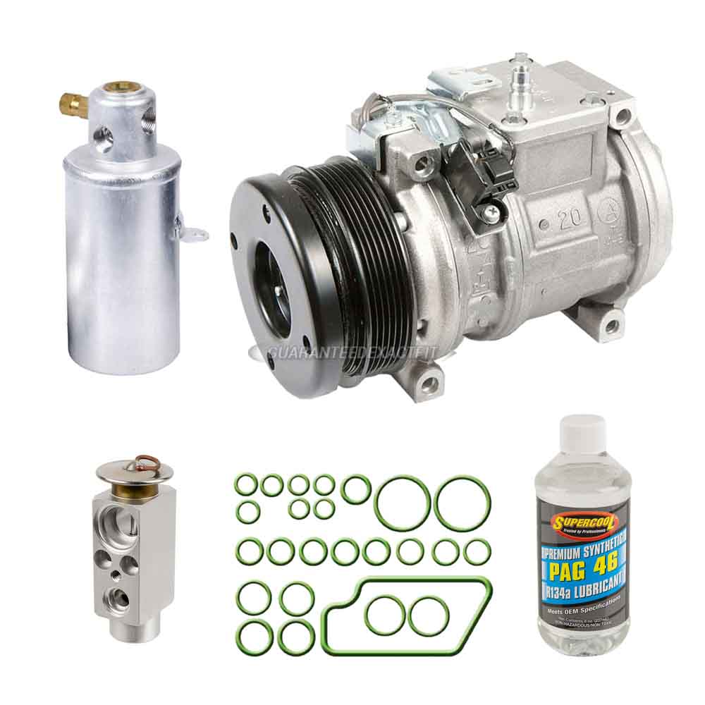 1996 Mercedes Benz S420 A/C Compressor and Components Kit