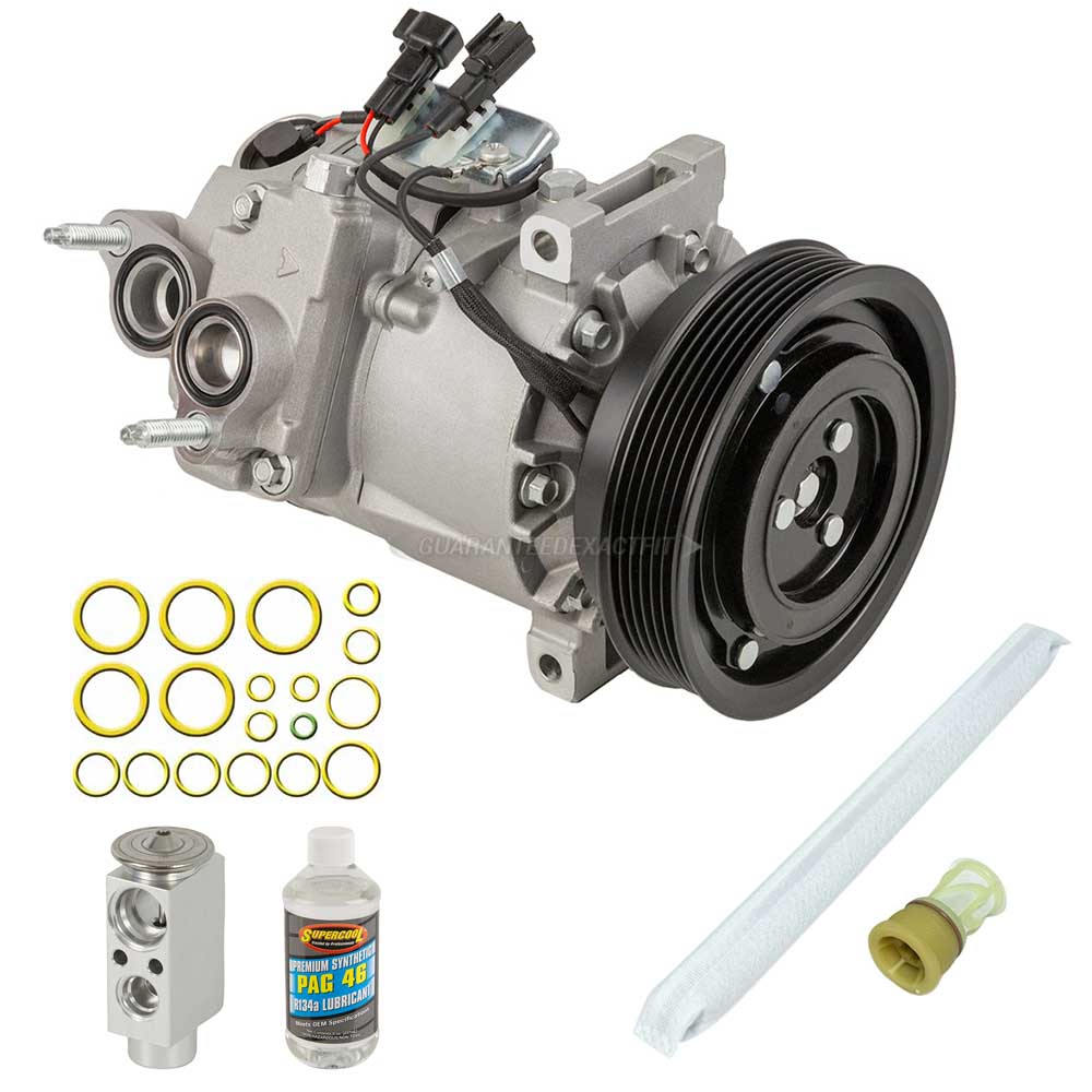  Land Rover LR2 A/C Compressor and Components Kit 