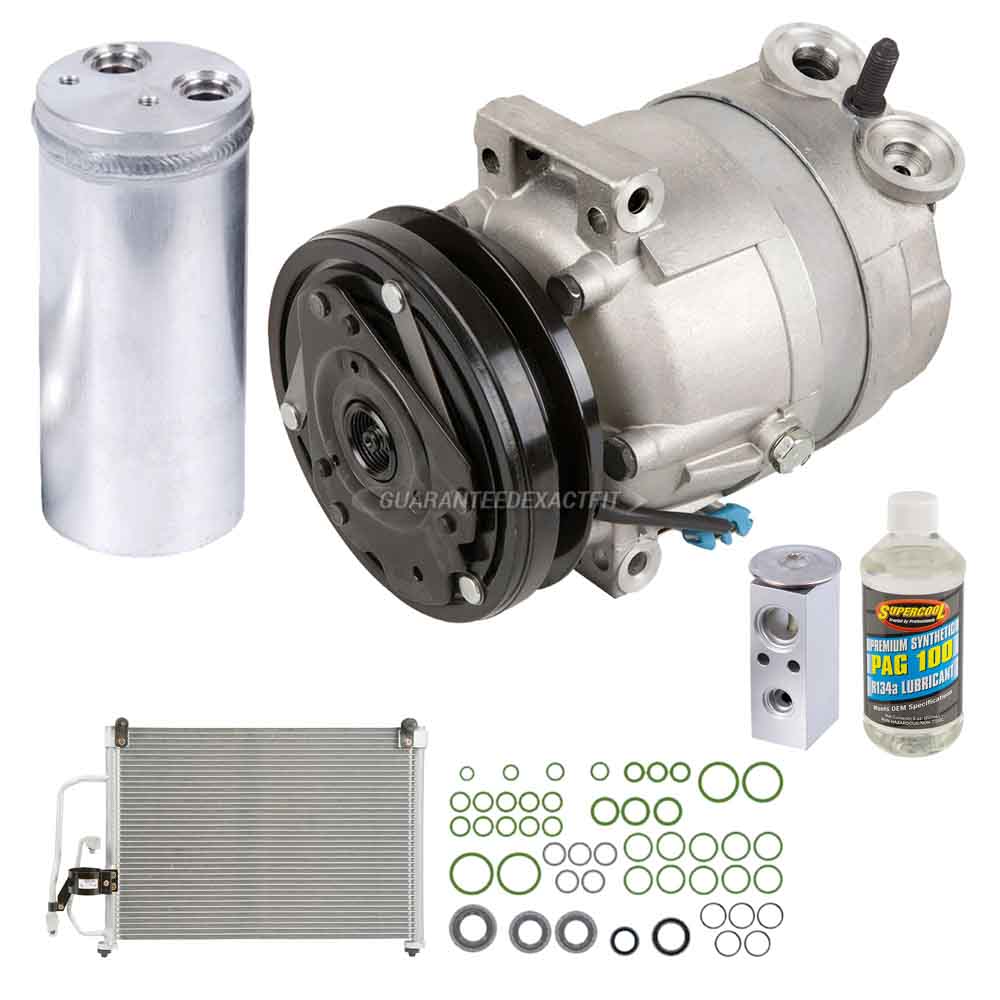 2000 Daewoo Lanos A/C Compressor and Components Kit