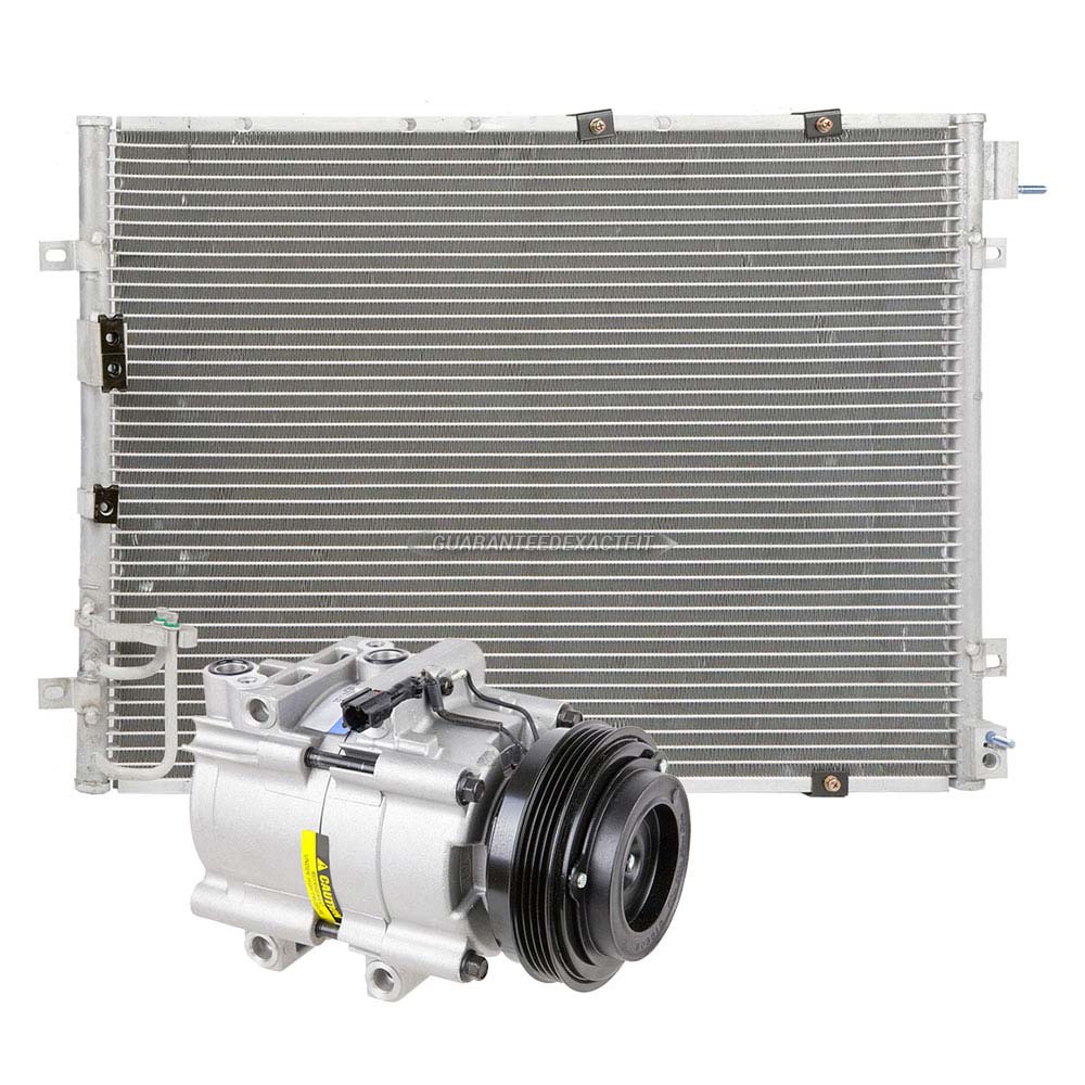 2003 Kia Sorento A/C Compressor and Components Kit Condenser has