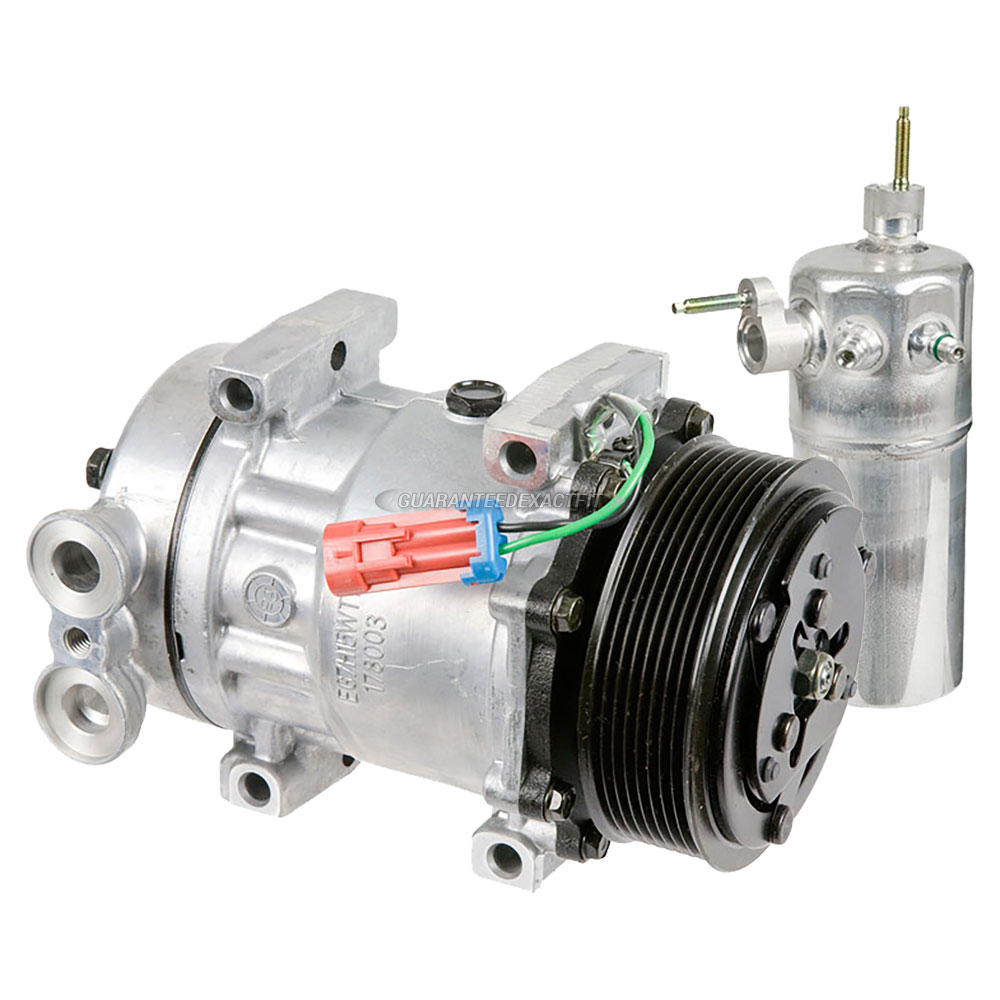 2004 Gmc C8500 Topkick A/C Compressor and Components Kit