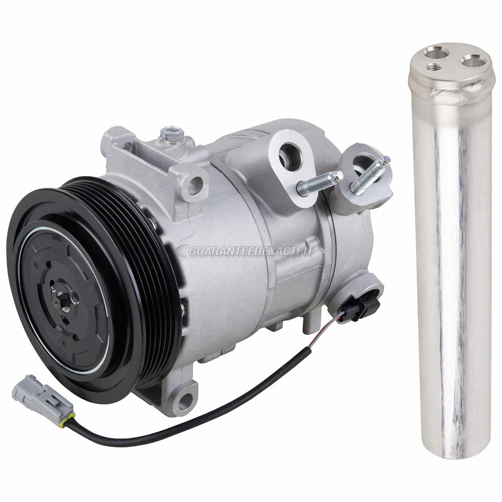 2015 Jeep Compass A/C Compressor and Components Kit with Drier Attached