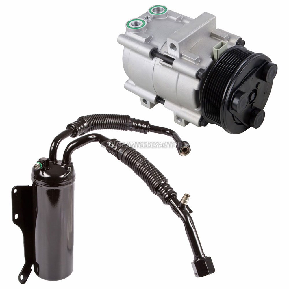 2000 Ford E Series Van A/C Compressor and Components Kit