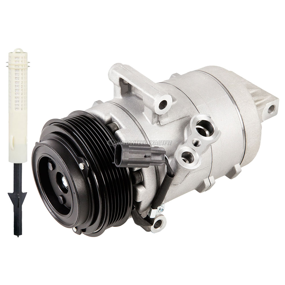 2011 Ford Fusion A/C Compressor and Components Kit 3.5L Engine 60-88725 R2