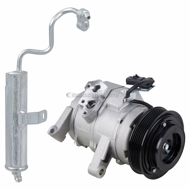 2007 Jeep Commander A/C Compressor and Components Kit
