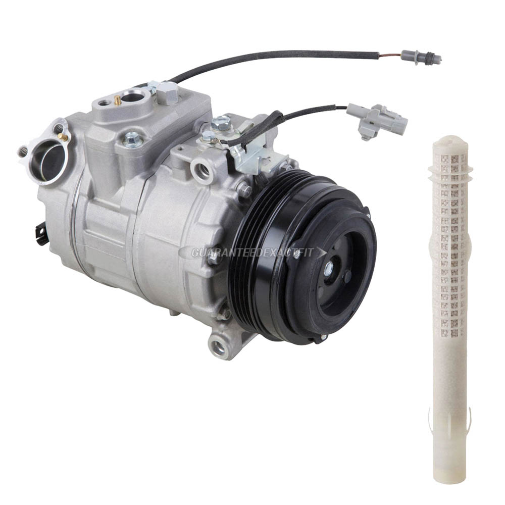 2014 Bmw 750i xdrive a/c compressor and components kit 