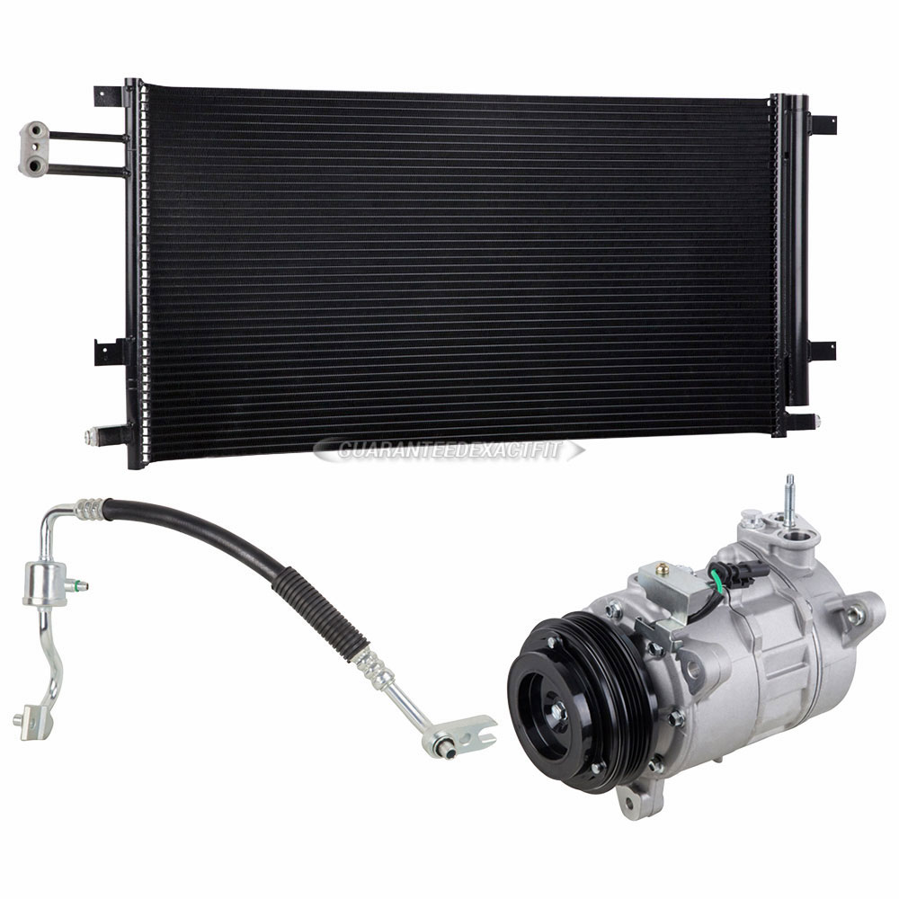BuyAutoParts 60-89896R0 A/C Compressor and Components Kit