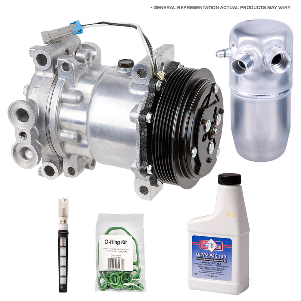 1989 Mercedes Benz 300E A/C Compressor and Components Kit 