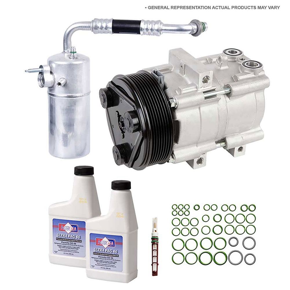 2011 Lexus ls600h a/c compressor and components kit